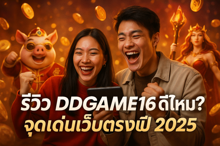 รีวิว DDGAME168 ดีไหม? จุดเด่นเว็บตรงปี 2025