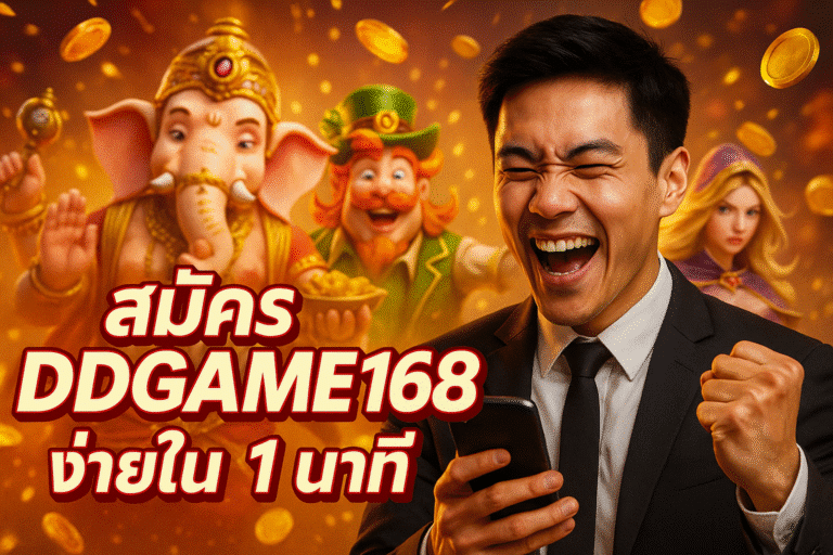 สมัคร DDGAME168 ง่ายใน 1 นาที คู่มือเริ่มต้นสำหรับมือใหม่