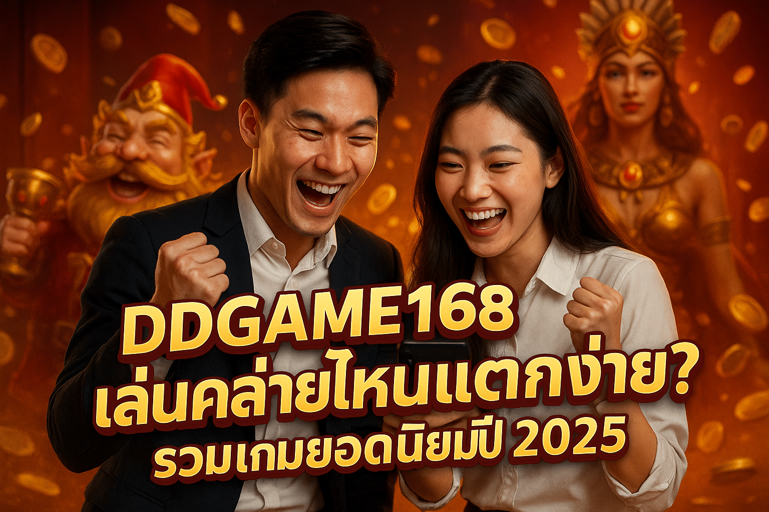 DDGAME168 เล่นค่ายไหนแตกง่าย? รวมเกมยอดนิยมปี 2025