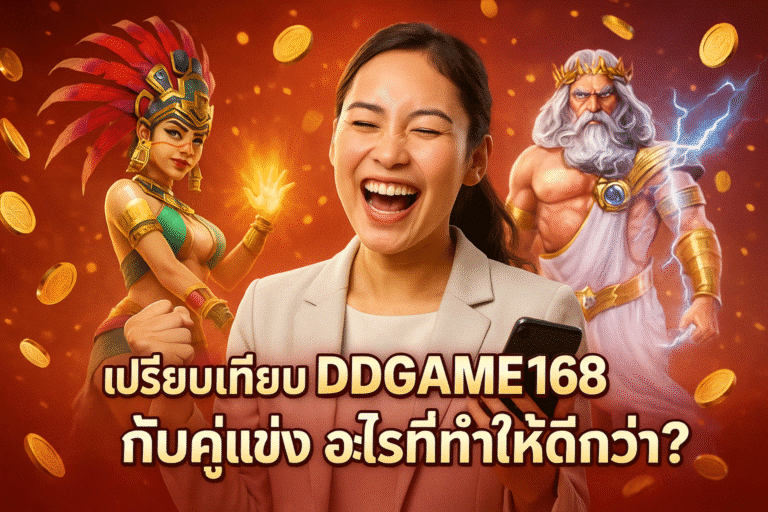 เปรียบเทียบ DDGAME168 กับคู่แข่ง อะไรที่ทำให้ดีกว่า?